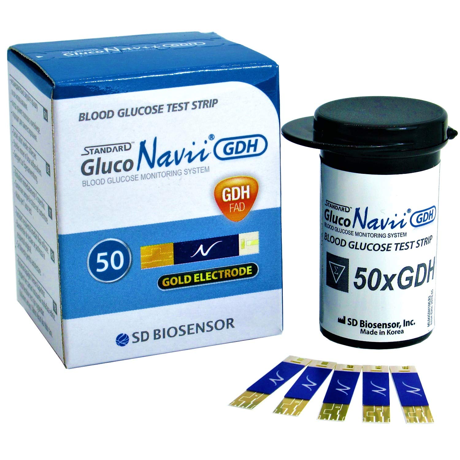 GlucoNavii Blood Glucose Test Strips