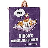 VANZEV Office Nap Blanket, Cute Sleeping Dog