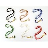 LOT Big Tasbih Prayer 33ct Worry Beads Misbaha Islamic Gift Ramadan Gift Eid Gift Allah Rosary Bulk Islamic Crystal Prayer Beads Islamic Gifts 123 (6)