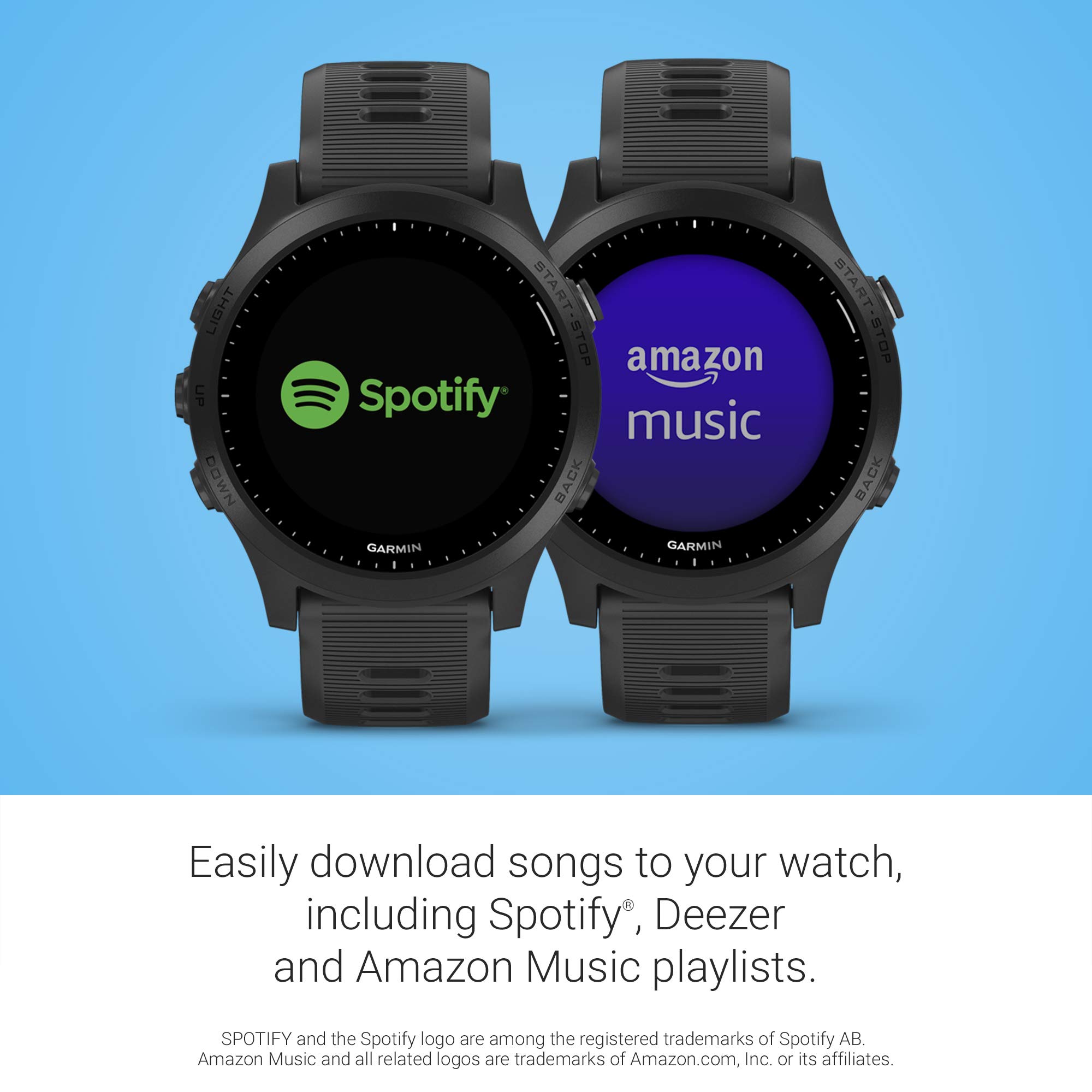 Garmin Forerunner 945, Premium GPS Running/Triathlon Smartwatch with Music, Black (Renewed)