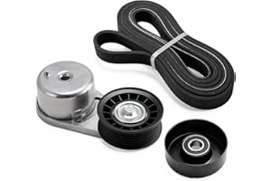 90K-38137A Serpentine Belt Tensioner Component Kit Fit for Ford Explorer 2000-2005, for Ranger 2001-2011, for Mazda B4000 200
