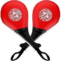 Frcctre 2 Pack Taekwondo Kick Pads, Durable Striking Kick Pads, Kicking Target Pads Punching Paddles for Tae Kwon Do Karate K