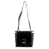 Jimmy Choo Leather Black Lacquer Adjustable Strap