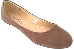 Shoes8teen Womens Ballerina Ballet Flats Shoes Leopard & Solids 14 Colors