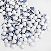 Beadsland Hotfix Rhinestones, 2880pcs Flatback Crystal Rhinestones for Crafts Clothes DIY Decoration, Chalk White, SS10, 2.7-2.9mm