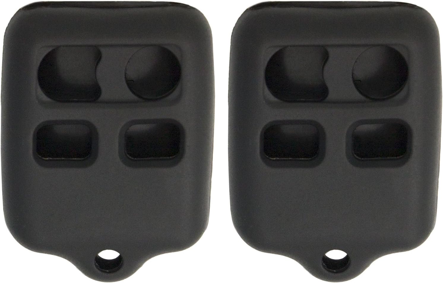 Keyless2Go New Silicone Cover Protective Cases for 4 Button