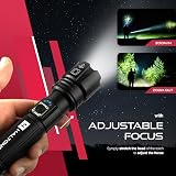Haltons 10,000 Lumens Rechargeable Torch USB-C Tough Waterproof LED Spotlight view 3