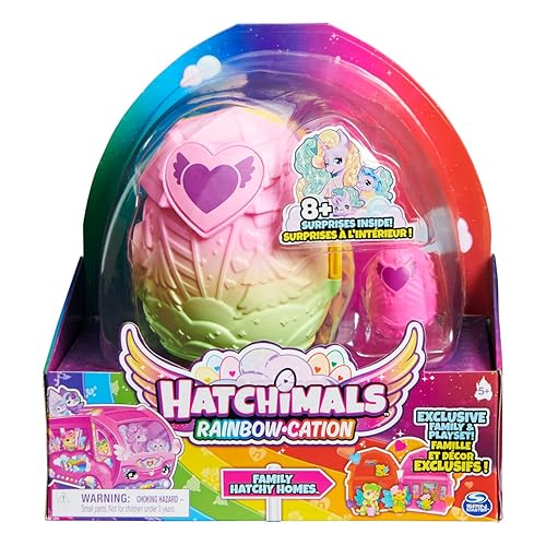 Hatchimals CollEGGtibles, Rainbow-Cation Playdate Pack, Egg