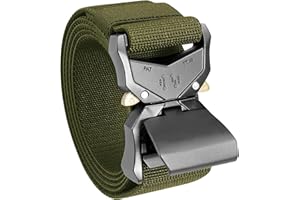 KIRA SUTSU Ｋｉｒａ Ｓｕｔｓｕ Quick Release Rigger Belt 1.5 Inch Nylon Web Tactical Belt