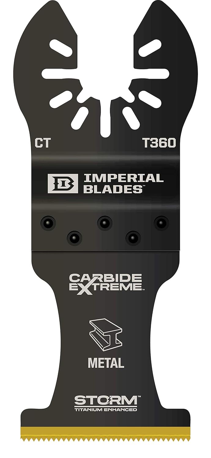 One Fit 1-3/8" Carbide Extreme Storm Titanium Metal Blade, 1PC