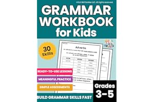 Grammar Workbook for Kids: Grammar Rules Book, Daily Grammar Practice, Sentence Writing for Kids, 3rd Grade Grammar Practice,