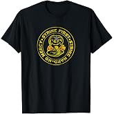 Cobra Kai Strike First Circle Logo T-Shirt