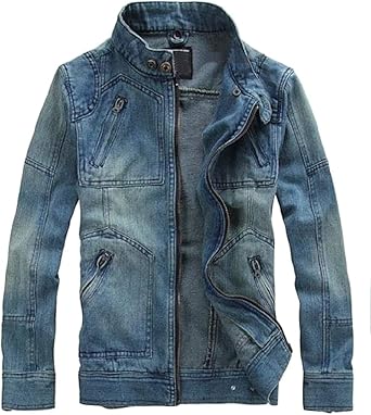 faded denim jacket mens