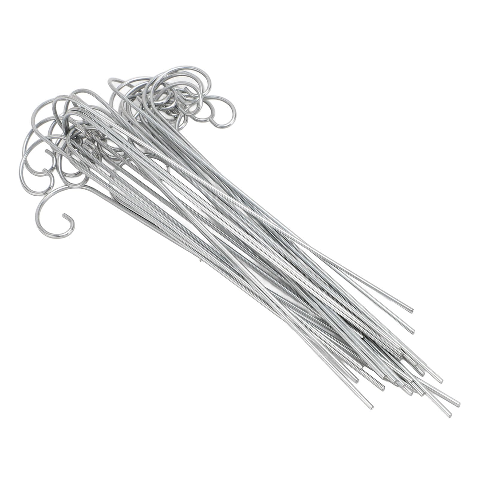 30Pcs Plant Label Hooks, Weatherproof Metal Plant Labels Hook for Hanging Tags, 7.87in Height, Organize Your Garden Effectively