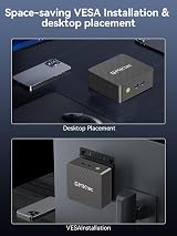 GMKtec Mini PC G3 PRO Core i3-10110U 8GB/256GB 4K Dual HDMI WiFi6 BT5.2 2.5GbE view 8