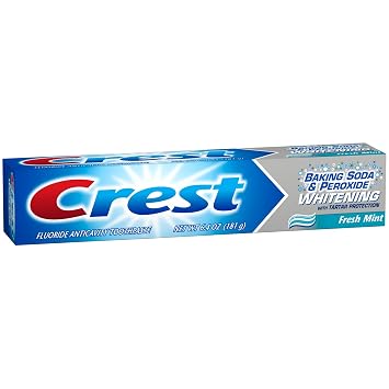 Crest baking soda&peroxide whitening with tartar protection toothpaste Fresh mint (037000320241)