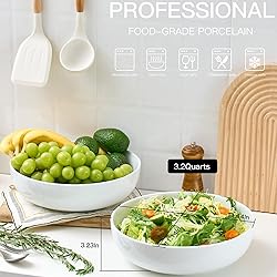 Gomakren Serving Bowls for Entertaining, Large