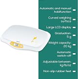 Beurer BY80 Baby Scale | Digital Weighing Scale with LCD Screen view 6