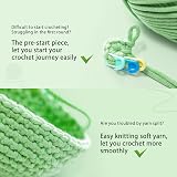CROCHET BOX Complete Crochet Kit for Beginners Highland Cow Kit with Tutorial view 6