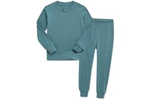 VAENAIT BABY VAENAIT 6M-12Y Toddler Toddler Kids Toddler Girls Boys Soft Comfy Modal Tencel Solid Raglan Sleepwear Pajamas Pjs 2pcs Set