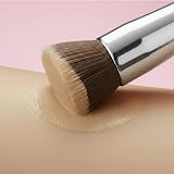 Lamora Make Up Foundation Kabuki Flat Top Brush - Premium Dense Synthetic view 6