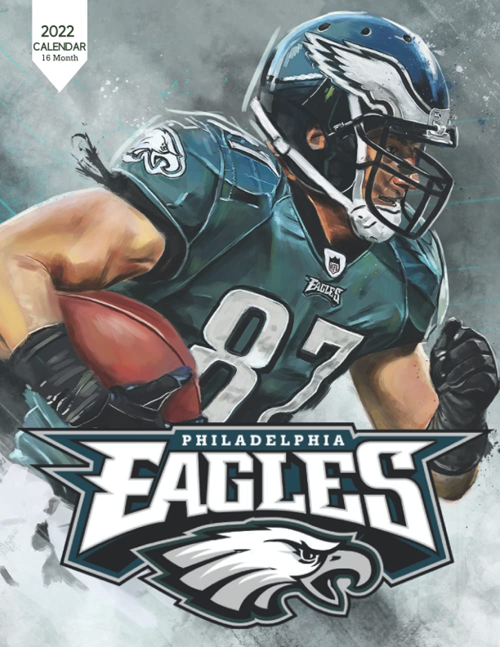 Philadelphia Eagles Calendar 2022 Philadelphia Eagles 2022 Calendar: Yearly Monthly 16-Month Calendar 2022  8.5X11 With Large Grid For Planning, Scheduling, And Organizing: William,  Drake: 9798531985484: Amazon.com: Books