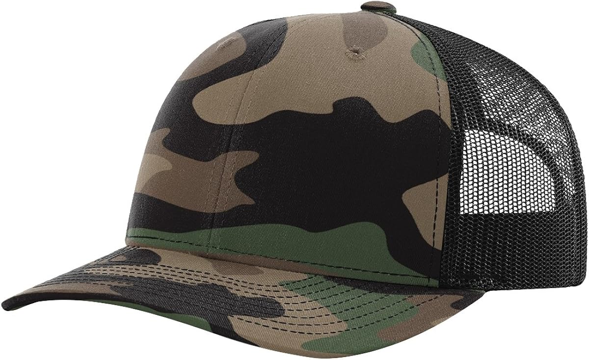 green camo hat