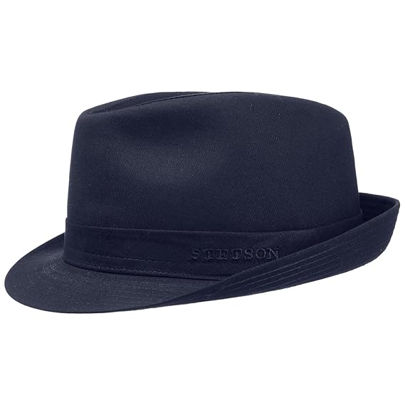 Stetson Teton Baumwolltrilby Damen/Herren | Made in Italy Sommerhut Sonnenhut mit Futter Frühling-Sommer Herbst-Winter