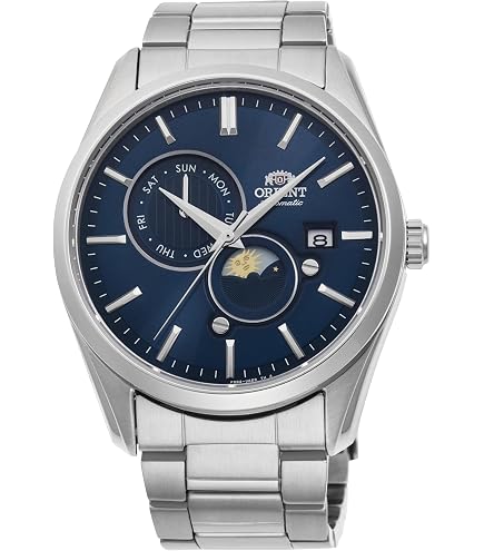 Amazon.com: Orient Sun & Moon Automatic Watch, Mechanical