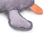 Petface Tough Duck Plush Dog Toy 48 cm Durable Squeaker view 4