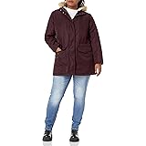 levi's women's bunny sherpa lined hooded coaches parka jacket
