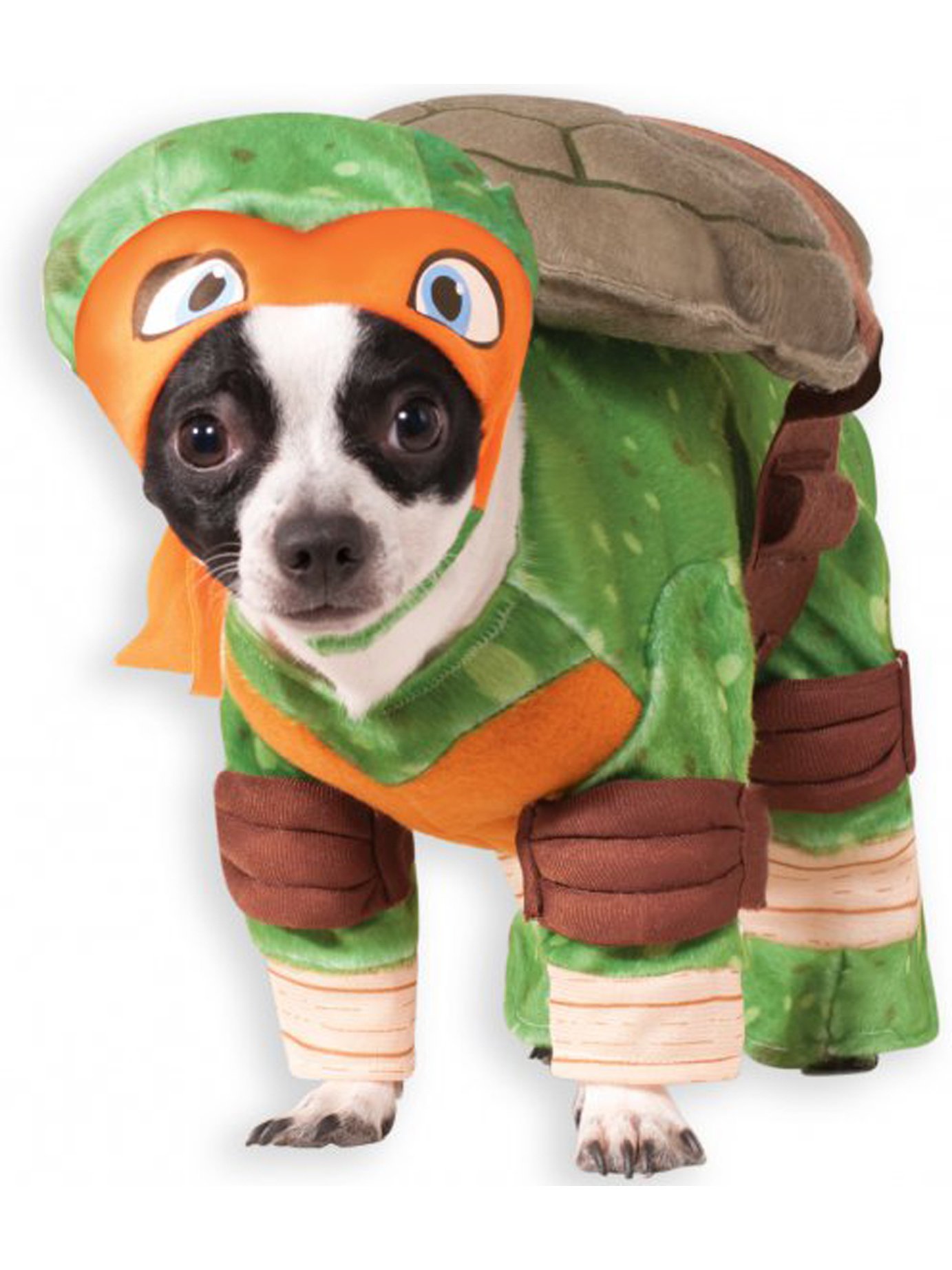 Rubies Official Pet Dog Costume, Michelangelo Teenage Mutant Ninja Turtles - Large