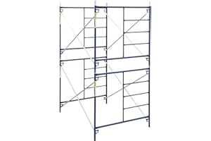 Metaltech Safertstack Double Lift Scaffold - 5ft. x 10ft. x 10ft. Model Number M-MFC51010