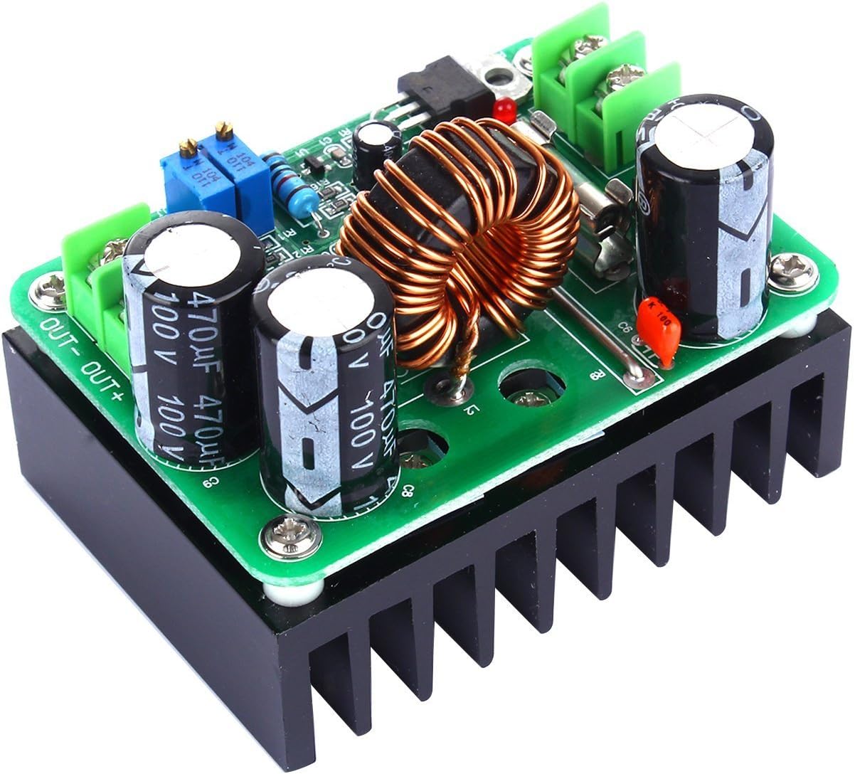 Yookii 600 W DC 10/60 V N 80 V Boost Converter Voltage Regulator Voltage Converter Step Up Module