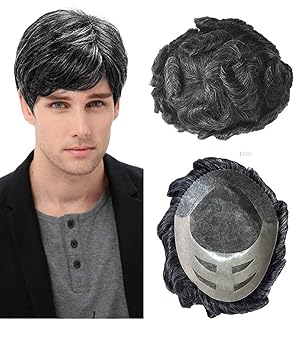 Pancy Hair Replacement For Men Fine Mone Natural Hairline System