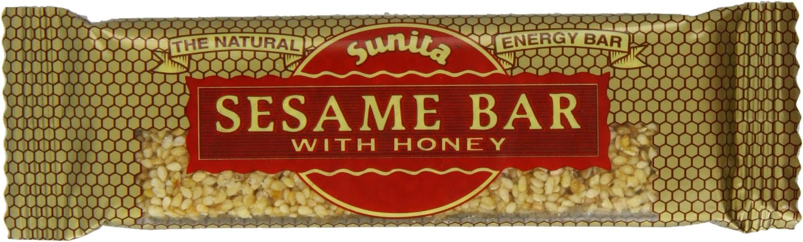 Sunita Sesame and Honey Bar 30 g (Pack of 24)