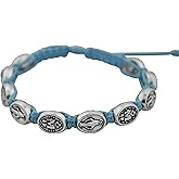 Good Shepherd Creations Adjustable Cord Bracelet with Miraculous Medals