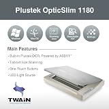 Plustek OS1180 Flatbed Scanner A3 for Libraries Schools Small Offices view 2