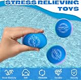 AMFUN Water Bouncing Ball 6pcs Soft TPR Pool Toys Net Storage Bag view 7