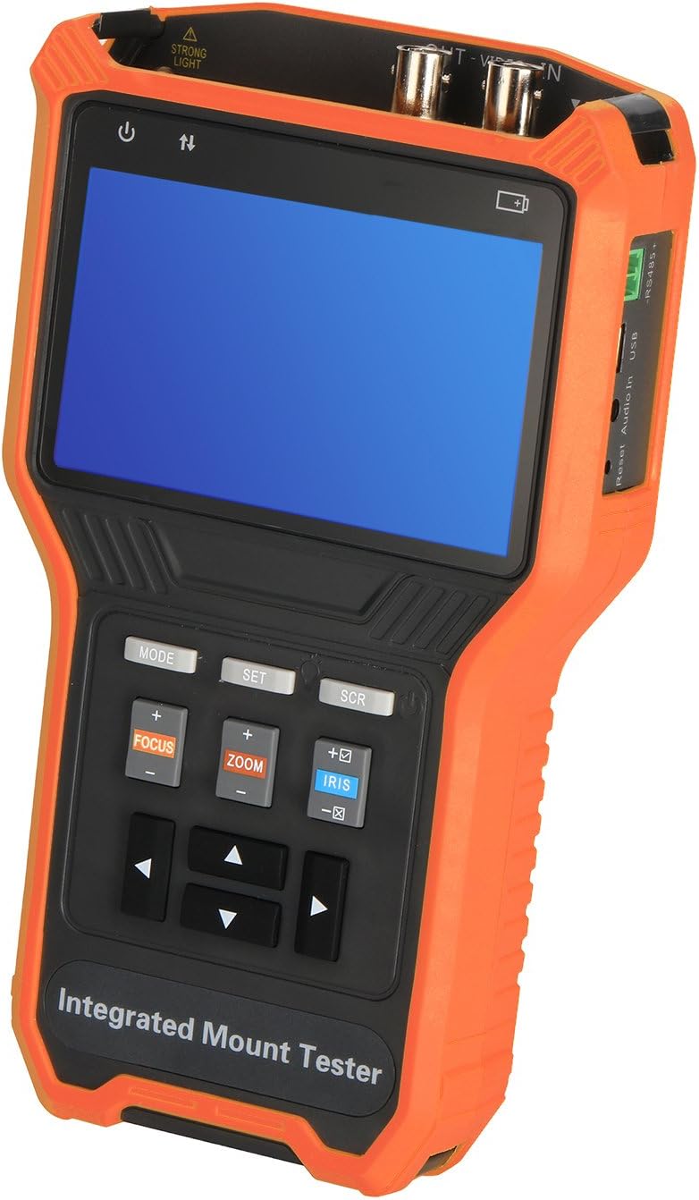 Dahua 4-in-1 Security Camera Tester compatible with all Dahua Cameras HDCVI/ AHD/ HDTVI/ CVBS,PFM905