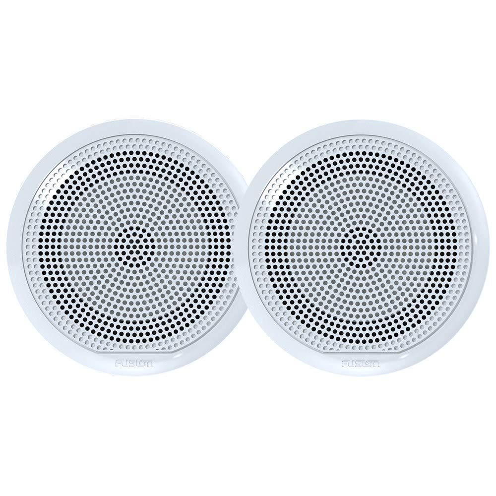 FUSION EL-FL651W 6.5" LED Shallow Mount Marine Speakers 80W - White