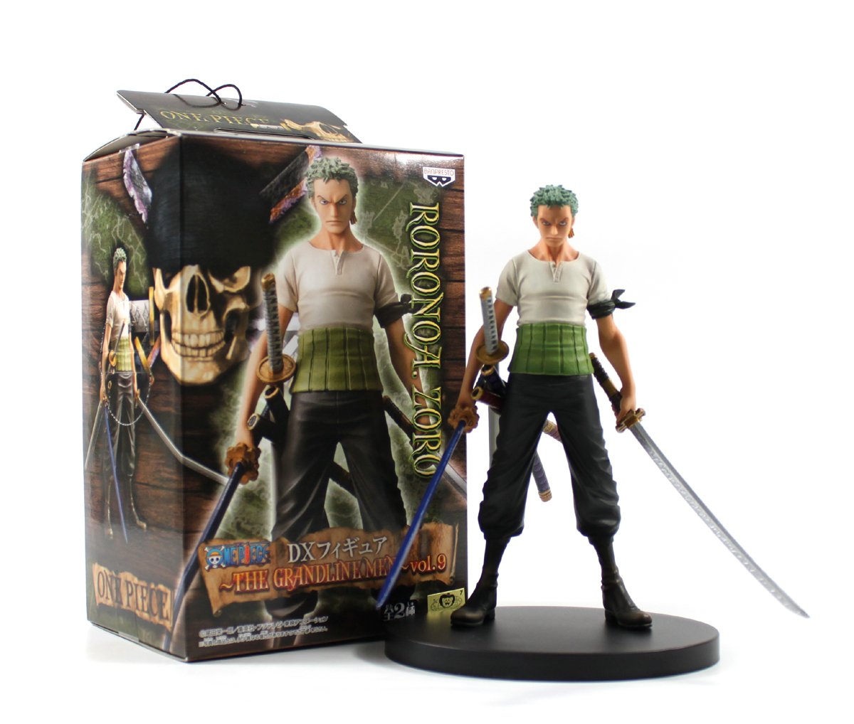 Banpresto One Piece The Grandline Men- Vol. 9 Dx Figure - Roronoa Zoro