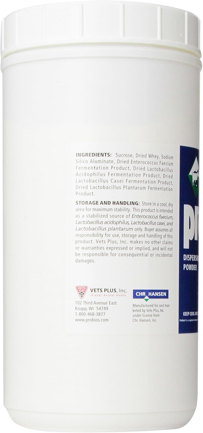 Probios Vet Plus Dispersible Digestive Powder, 240gm : Pet Probiotic Nutritional Supplements : Pet Supplies