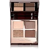 Charlotte Tilbury Luxury Palette Eyeshadow - Shimmer, Metallic & Satin Matte Eyeshadow Quad with a Rich Powder Formula - Includes 4 Complementary Shades