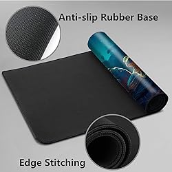 Tabletop Card Playmat with Stitched Edges, 24 x 14