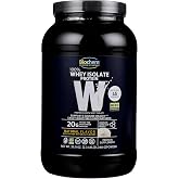 Biochem 100% Whey Isolate Protein, Natural, 2.3 lb, 45 Servings | 20g protein with 18 naturally occurring amino acids, including all 9 essential amino acids.