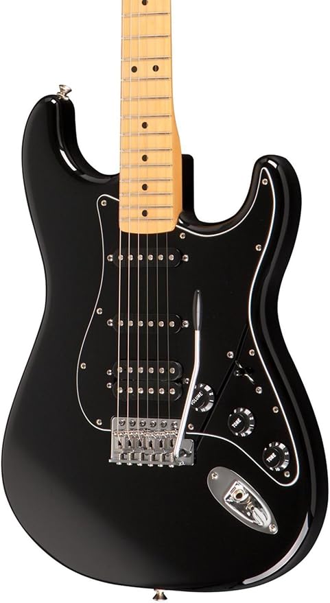 Fender Standard Stratocaster Electric Guitar
 - Amazon Com Fender Special Edition Standard Stratocaster Hss Electric Guitar Black Musical Instruments