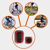 Mobi Lock 24Pcs Bike Patch Kit with Vulcanizing Fluid Rubber Cement Levers view 5