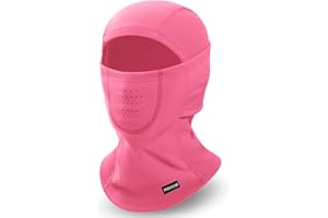 HAVCCDI Breathable Kids Balaclava Ski Mask, Winter Warm Face Mask for Boys Girls Fleece Neck Warmer for Cold Weather