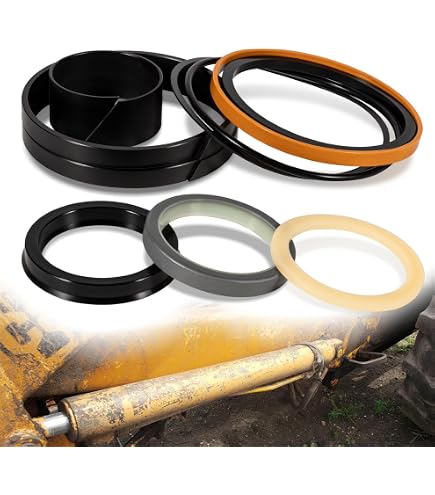 Kit Joints Pour Vérin Hydraulique CASE 580K 580L 580M 590 Etc. - Références 1543267C1, 1542987C1, 1340794C1